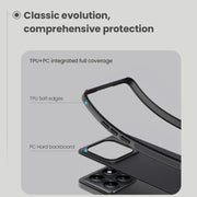 For Xiaomi 14T Pro NILLKIN Frosted Shield Pro PC + TPU Phone Case(Black)