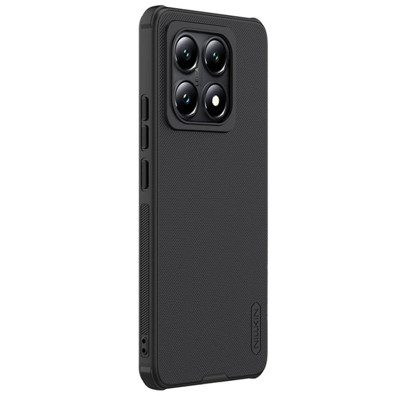 For Xiaomi 14T NILLKIN Frosted Shield Pro PC + TPU Phone Case(Black)