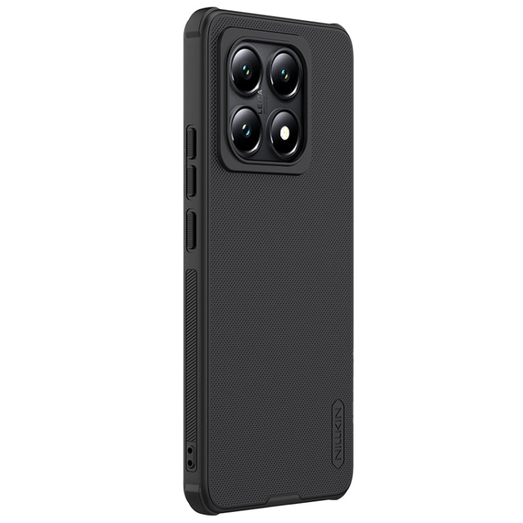 For Xiaomi 14T NILLKIN Frosted Shield Pro PC + TPU Phone Case(Black)