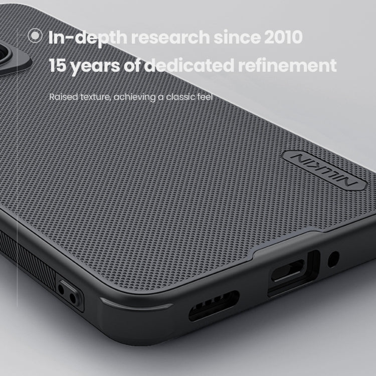 For Xiaomi 14T NILLKIN Frosted Shield Pro PC + TPU Phone Case(Black)