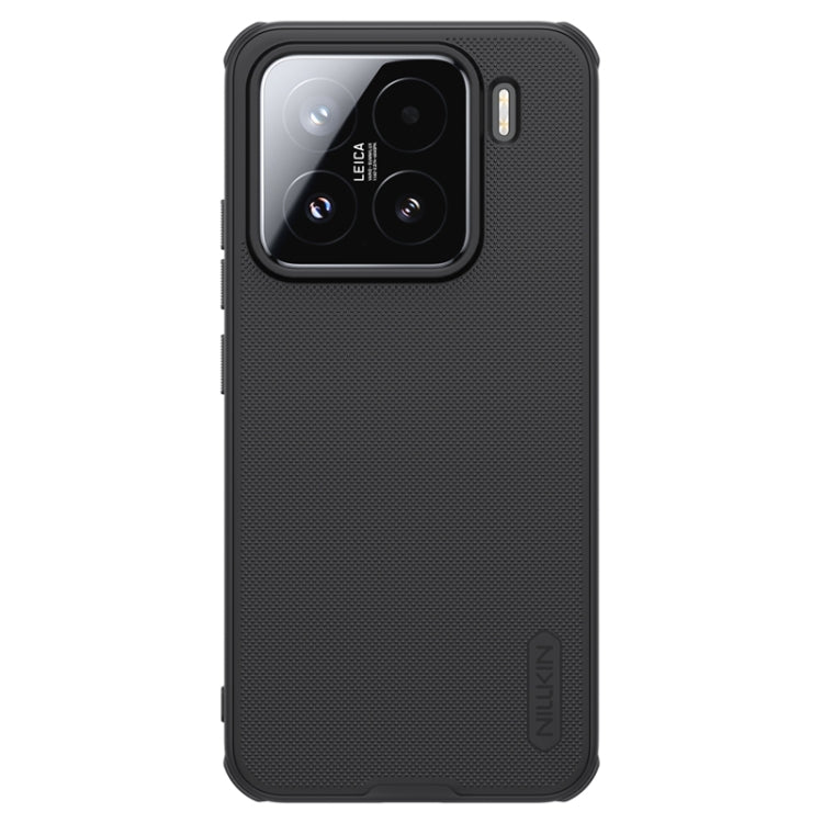 For Xiaomi 15 NILLKIN Frosted Shield Pro PC + TPU Phone Case(Black)