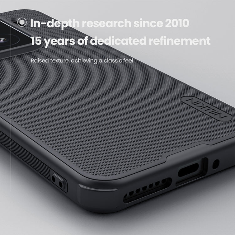 For Xiaomi 15 NILLKIN Frosted Shield Pro PC + TPU Phone Case(Black)