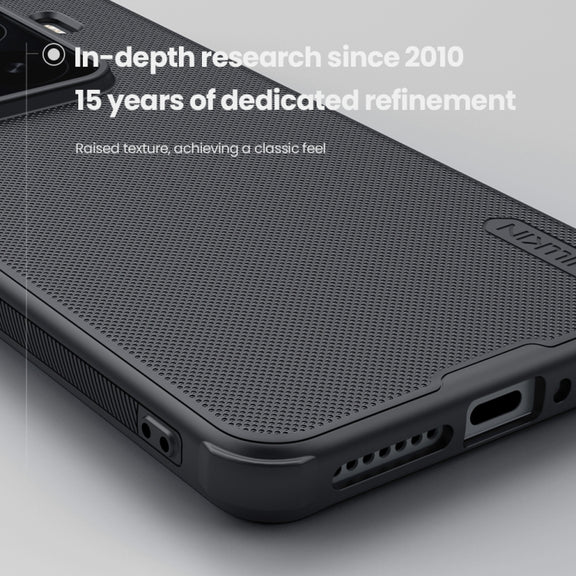 For Xiaomi 15 Pro NILLKIN Frosted Shield Pro PC + TPU Phone Case(Black)