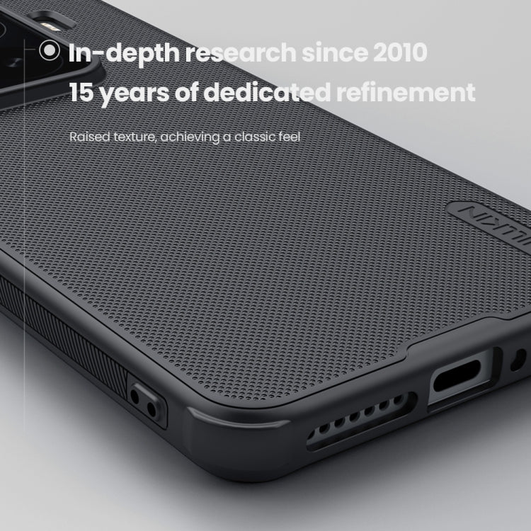 For Xiaomi 15 Pro NILLKIN Frosted Shield Pro PC + TPU Phone Case(Blue)