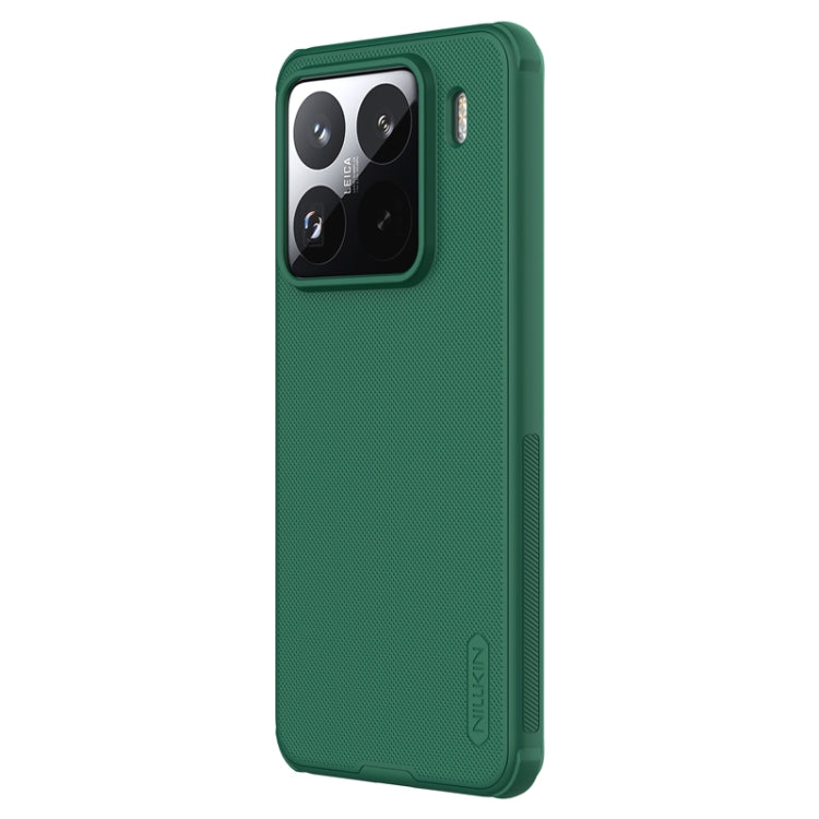 For Xiaomi 15 Pro NILLKIN Frosted Shield Pro PC + TPU Phone Case(Green)