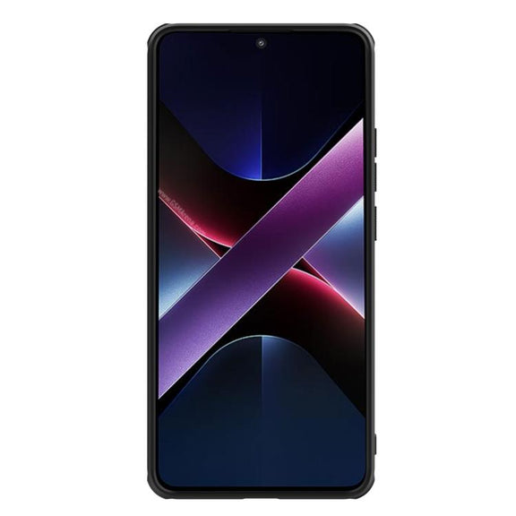 For Xiaomi Poco X7 Pro NILLKIN Frosted Shield Pro PC + TPU Phone Case(Black)