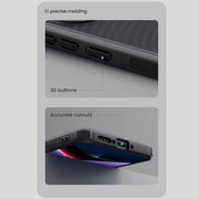 For Xiaomi Poco X7 Pro NILLKIN Frosted Shield Pro PC + TPU Phone Case(Black)