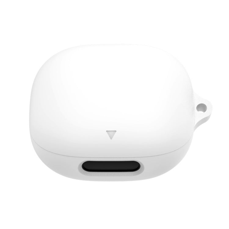 For Anker Soundcore Liberty 4 Pro Wireless Earphone Silicone Protective Case(White)