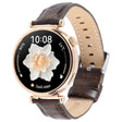 14mm Silver Steel Buckle Genuine Leather Watch Band Wristband(Coffee) - 20mm Bands by PMc TechLife | Online Shopping South Africa | PMc TechLife | Buy Now Pay Later Mobicred