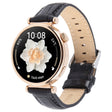 20mm Silver Steel Buckle Genuine Leather Watch Band Wristband(Bamboo Black) - 20mm Bands by PMc TechLife | Online Shopping South Africa | PMc TechLife | Buy Now Pay Later Mobicred