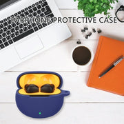 For Realme Buds T01 Wireless Earphone Silicone Protective Case(Dark Green)