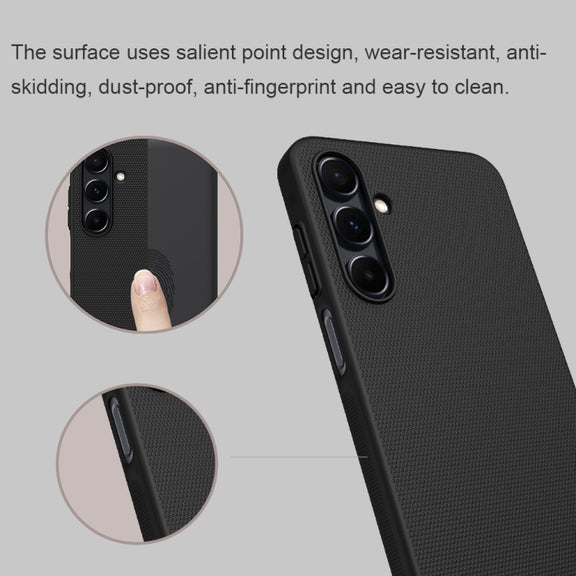 For Samsung Galaxy A16 5G NILLKIN Frosted PC Phone Case(Black)