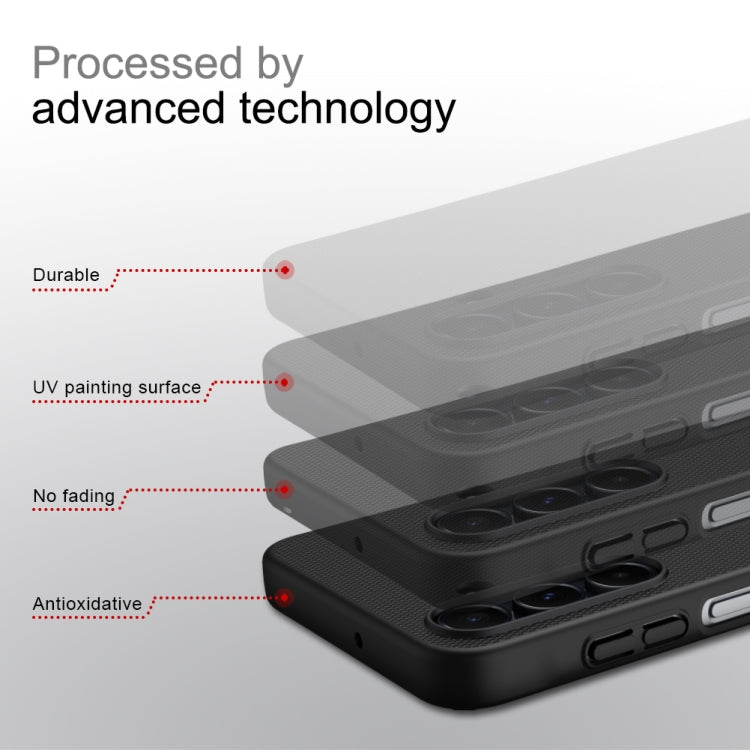 For Samsung Galaxy A16 5G NILLKIN Frosted PC Phone Case(Black)