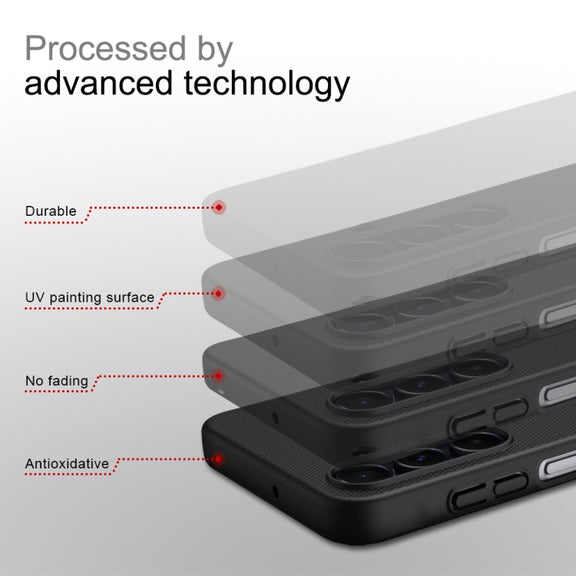 For Samsung Galaxy A16 5G NILLKIN Frosted PC Phone Case(Black)