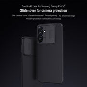 For Samsung Galaxy A16 5G NILLKIN Black Mirror Series Camshield PC Phone Case(Black)