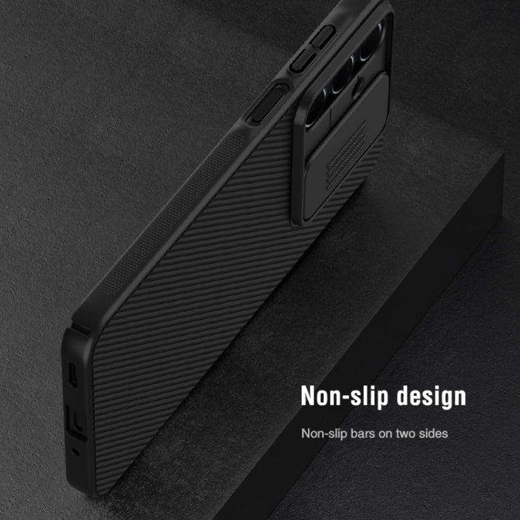 For Samsung Galaxy A16 5G NILLKIN Black Mirror Series Camshield PC Phone Case(Black)