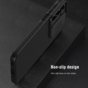 For Samsung Galaxy A16 5G NILLKIN Black Mirror Series Camshield PC Phone Case(Black)
