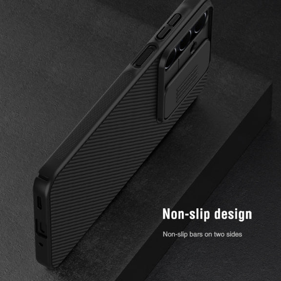 For Samsung Galaxy A16 5G NILLKIN Black Mirror Series Camshield PC Phone Case(Black)