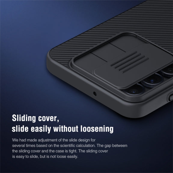 For Samsung Galaxy A16 5G NILLKIN Black Mirror Series Camshield PC Phone Case(Black)