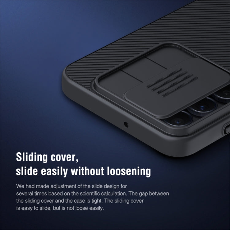 For Samsung Galaxy A16 5G NILLKIN Black Mirror Series Camshield PC Phone Case(Black)
