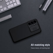For Samsung Galaxy A16 5G NILLKIN Black Mirror Series Camshield PC Phone Case(Black)