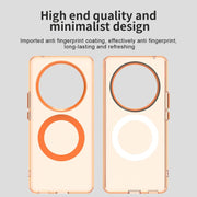 For Honor Magic6 Lite 5G Candy Magsafe PC Hybrid TPU Phone Case(Orange)