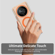 For Honor Magic6 Lite 5G Candy Magsafe PC Hybrid TPU Phone Case(Orange)