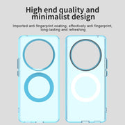 For Honor Magic6 Lite 5G Candy Magsafe PC Hybrid TPU Phone Case(Blue)