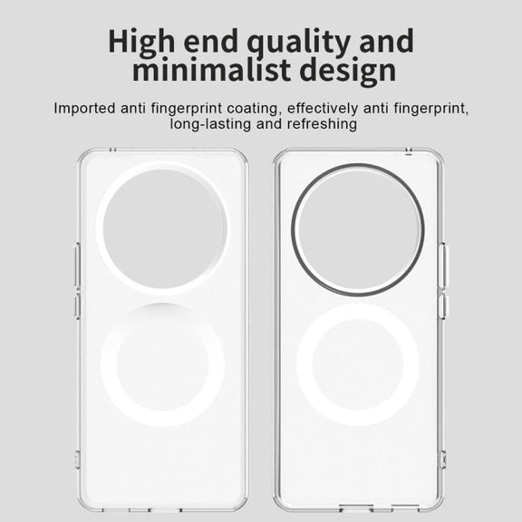 For Honor X9 Candy Magsafe PC Hybrid TPU Phone Case(White)