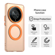 For Honor X9 Candy Magsafe PC Hybrid TPU Phone Case(Orange)
