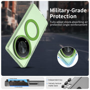 For Honor X9 Candy Magsafe PC Hybrid TPU Phone Case(Green)