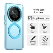 For Honor X50 Candy Magsafe PC Hybrid TPU Phone Case(Blue)