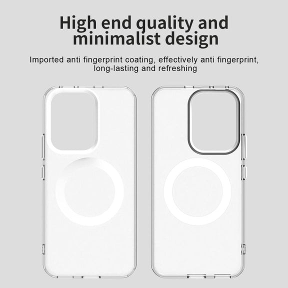 For Honor 400 Global 156.5mm Candy Magsafe PC Hybrid TPU Phone Case(White)