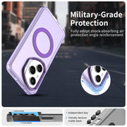 For Honor 400 Pro Global 160.8mm Candy Magsafe PC Hybrid TPU Phone Case(Purple)
