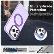 For Honor 400 Lite Global Candy Magsafe PC Hybrid TPU Phone Case(Purple)