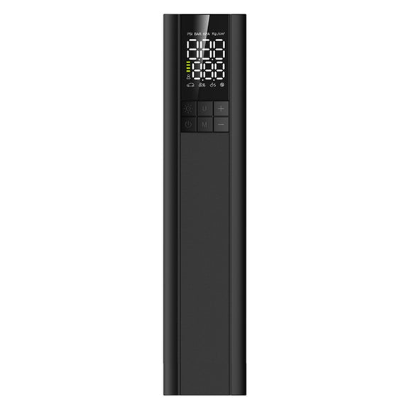 T6 Car Digital Display Portable Smart Electric Wireless Air Pump(Black)