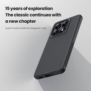 For Xiaomi 14T Pro NILLKIN Frosted Shield Pro Magnetic Phone Case(Black)