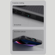 For Xiaomi Poco X7 Pro NILLKIN Frosted Shield Pro Magnetic Phone Case(Black)