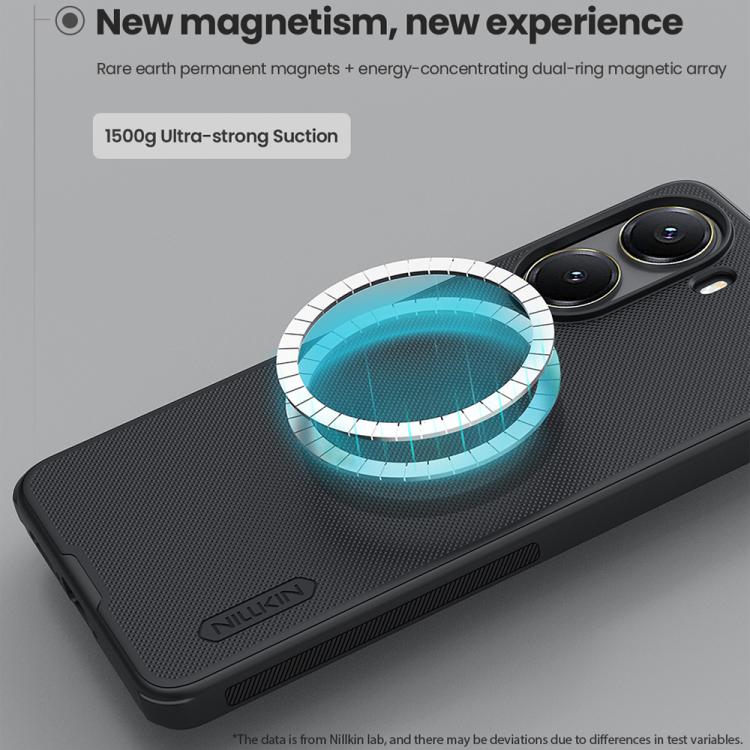 For Xiaomi Poco X7 Pro NILLKIN Frosted Shield Pro Magnetic Phone Case(Black)
