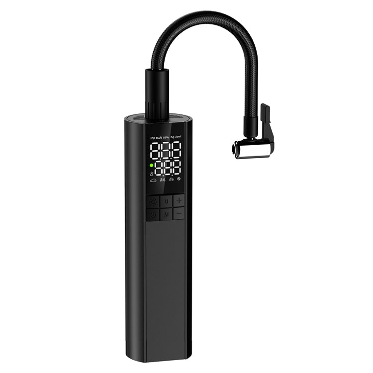 T7 Car Digital Display Portable Smart Electric Air Pump(Black)
