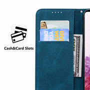 For Samsung Galaxy S25+ 5G Retro Skin Feel Butterflies Embossing Horizontal Flip Leather Phone Case(Blue)