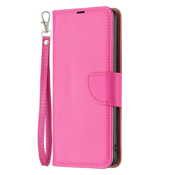 For Samsung Galaxy S25 5G Litchi Texture Pure Color Flip Leather Phone Case(Rose Red)