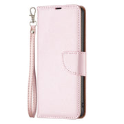 For Samsung Galaxy S25 5G Litchi Texture Pure Color Flip Leather Phone Case(Rose Gold)