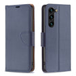 For Samsung Galaxy S25+ 5G Litchi Texture Pure Color Flip Leather Phone Case(Blue) - Galaxy S25+ 5G Cases by PMC TechLife | Online Shopping South Africa | PMC TechLife | Buy Now Pay Later Mobicred