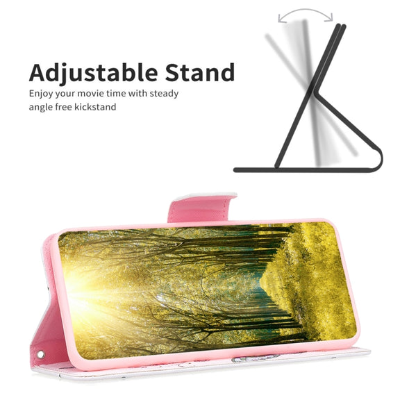For Samsung Galaxy S25 5G Colored Drawing Pattern Leather Phone Case(Flowers Butterfly)