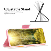 For Samsung Galaxy S25 5G Colored Drawing Pattern Leather Phone Case(Umbrella Elephant)