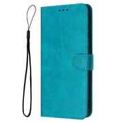 For Samsung Galaxy S25+ / S24+ 5G Solid Calf Texture Flip Leather Phone Case(Green)