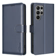 For Samsung Galaxy S25 Ultra 5G Litchi Texture RFID Anti-theft Leather Phone Case(Blue) - Galaxy S25 Ultra 5G Cases by PMC Jewellery | Online Shopping South Africa | PMC Jewellery | Buy Now Pay Later Mobicred