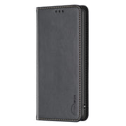 For Samsung Galaxy S25 Ultra 5G Magnetic Leather Phone Case(Black)