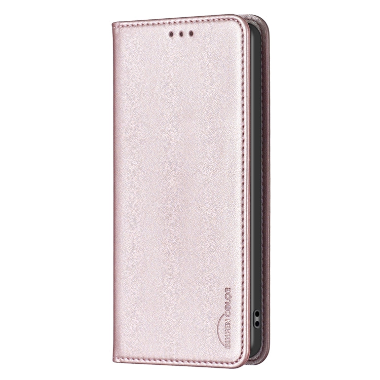 For Samsung Galaxy S25 Ultra 5G Magnetic Leather Phone Case(Gold)